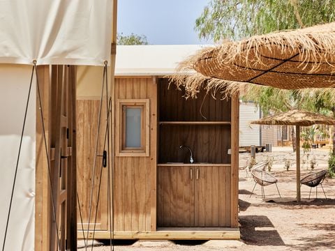 Tente en toile et en bois 2 personnes - Almanzora