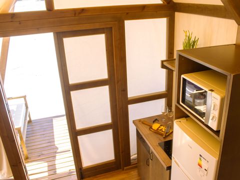 TENTE TOILE ET BOIS 4 personnes - Almanzora