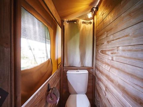 Tente en toile et en bois 4 personnes - Lodge Safari Kenya Premium