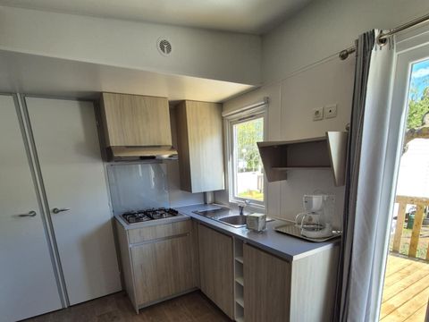 MOBILHOME 6 personnes - Casa VIP 3 chambres SPA Privatif climatisé 31m²