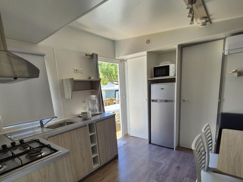 MOBILHOME 6 personnes - Casa VIP 3 chambres SPA Privatif climatisé 31m²