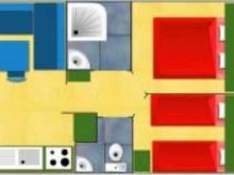 MOBILHOME 4 personnes - O'HARA O'PHEA