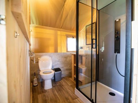 Tente en toile et en bois 4 personnes - SAFARI LODGE