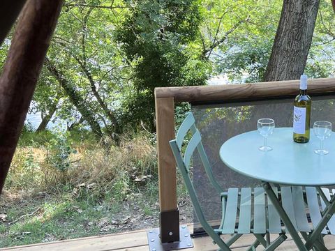 Tente en toile et en bois 2 personnes - Tente MOOREA
