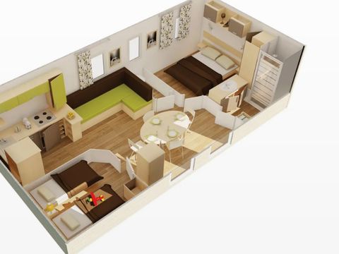 MOBILHOME 4 personnes - SAVANAH
