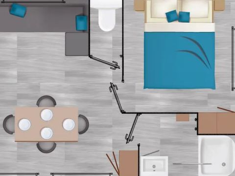 MOBILHOME 5 personnes - SAVANAH