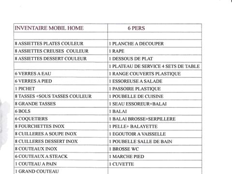 MOBILHOME 6 personnes - MH3 29 m²