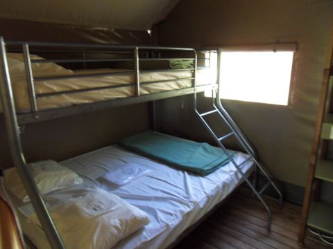 TENTE TOILE ET BOIS 5 personnes - Tente Lodge