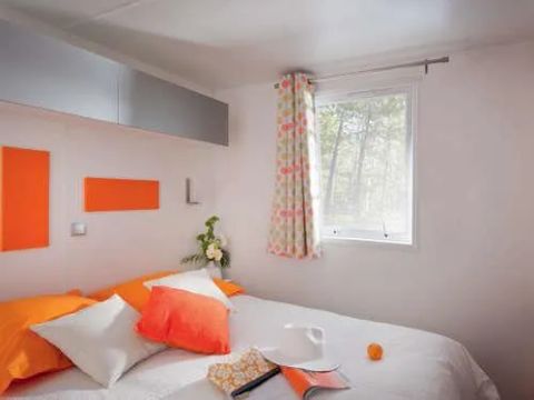 MOBILHOME 2 personnes - Résidence Mobile 17.5 m² / terrasse 8 m² / 1 chambre - 1/2 pers.