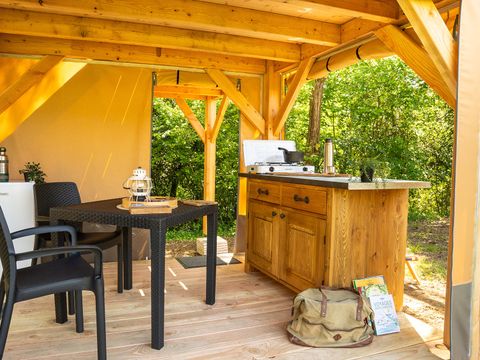 TENTE 2 personnes - Tente Baroudeuse sur Pilotis - 1 chambre - 2 personnes