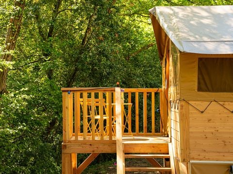 TENTE 2 personnes - Tente Baroudeuse sur Pilotis - 1 chambre - 2 personnes