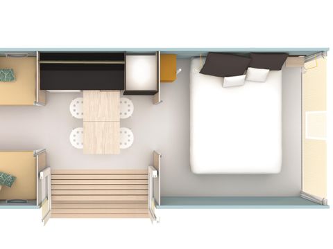 BUNGALOW 4 personnes - COCO SWEET sans sanitaires