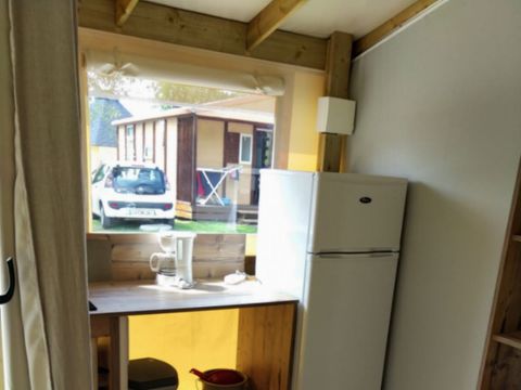 TENTE TOILE ET BOIS 4 personnes - Ecolodge (sans sanitaires)