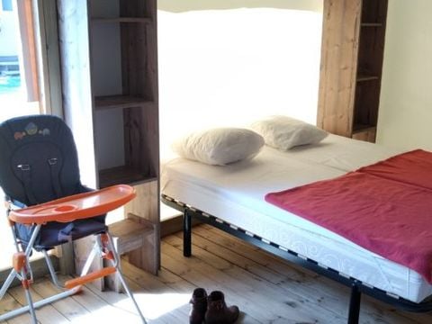 TENTE TOILE ET BOIS 4 personnes - Ecolodge (sans sanitaires)