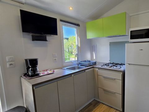 MOBILHOME 4 personnes - Gamme Acajou