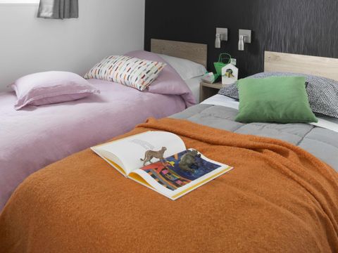 MOBILHOME 6 personnes - COTTAGE VIP PLUS 3 CHAMBRES