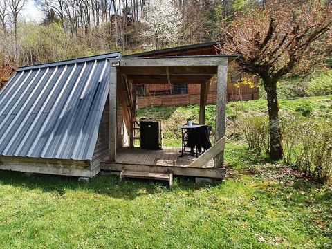 Insolite 2 personnes - Cabane 9m² (1 chambre) Terrasse Couverte - sans sanitaires
