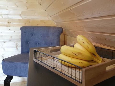 Insolite 2 personnes - Cabane 9m² (1 chambre) Terrasse Couverte - sans sanitaires
