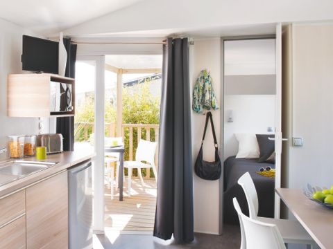 Mobilhome 4 personnes - Mobil home Roaliguen – 4 pers – 29 m² avec Terrasse Couverte