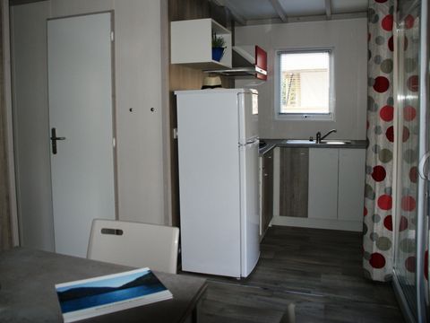 CHALET 7 personnes - Chalet Pili-pili Bois 32m² CONFORT 3 chambres + terrasse semi-couverte