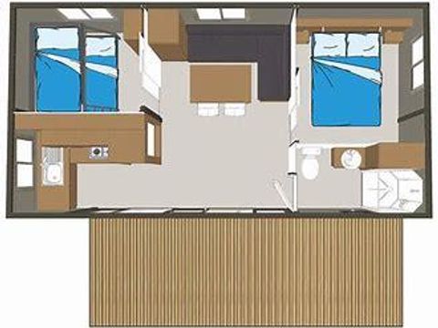 CHALET 4 personnes - CONFORT