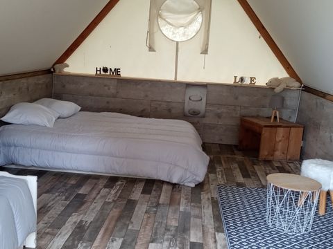 TENTE TOILE ET BOIS 3 personnes - Tente Trappeur Aventure - 1 pièce