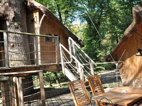 Hébergement 6 personnes - Cabane dans les arbres - Ouistitis
