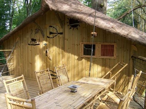 Hébergement 6 personnes - Cabane dans les arbres - Ouistitis
