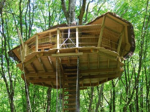 Hébergement 2 personnes - Cabane de la Hulotte (à partir de 12 ans)
