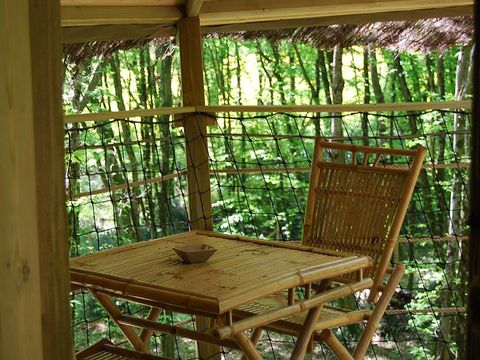 Hébergement 2 personnes - Cabane de la Hulotte (à partir de 12 ans)
