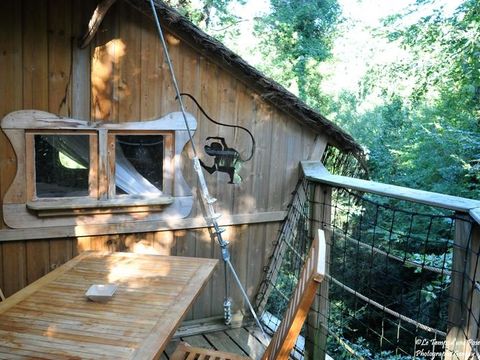 Hébergement 2 personnes - Cabane Amazonie (à partir de 12 ans)