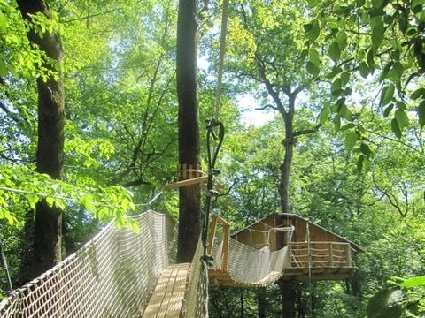 Hébergement 2 personnes - Cabane à pont de singe des Gibbons (à partir de 12 ans)