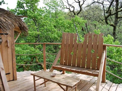 Hébergement 2 personnes - Cabane des Buis (à partir de 12 ans)