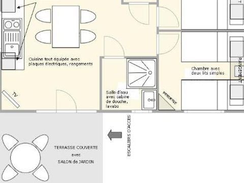 CHALET 4 personnes - CONFORT