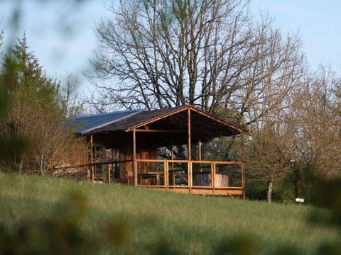 Hébergement 2 personnes - Cabane Minca Jacuzzi & Vue Vallée 1 chambre