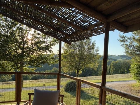 Hébergement 2 personnes - Cabane Minca Jacuzzi & Vue Vallée 1 chambre