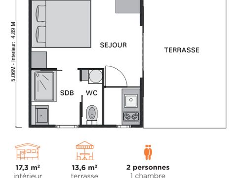 HÉBERGEMENT INSOLITE 2 personnes - Cabane Minca Jacuzzi & Vue Vallée 1 chambre