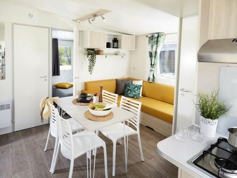 Mobilhome 4/6 personnes - 3 pièces - TV