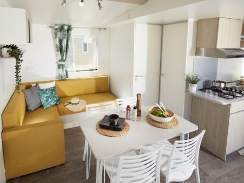 Mobilhome 4/6 personnes - 3 pièces - TV