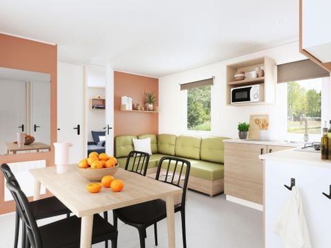 Mobilhome 6 personnes - 4 Pièces - TV