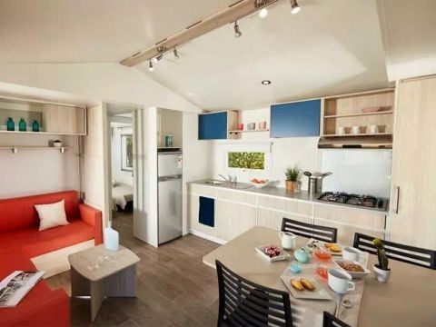 MOBILHOME 8 personnes - Mobil home Evo 4 pièces 6/8 personnes TV