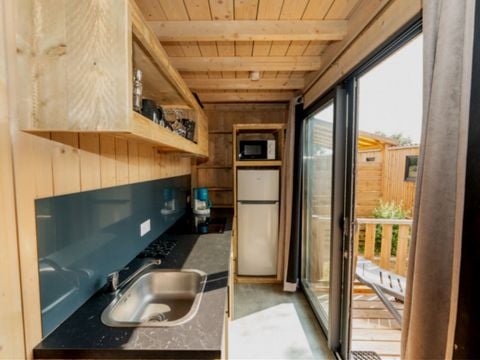 MOBILHOME 6 personnes - Cottage Premium 3 Chambres 6 Pers. vue vigne