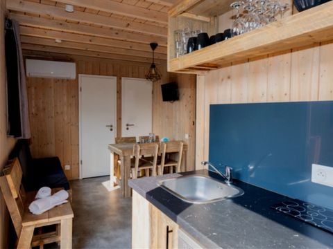 MOBILHOME 6 personnes - Cottage Premium 3 Chambres 6 Pers. vue vigne