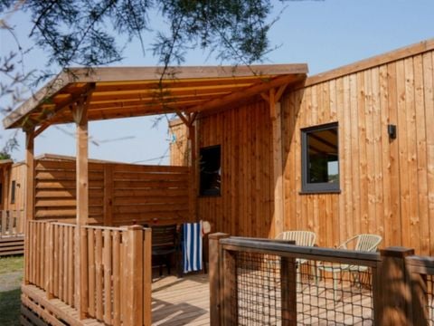 MOBILHOME 6 personnes - Cottage Premium 3 Chambres 6 Pers. vue vigne