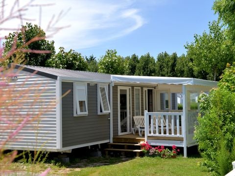 MOBILHOME 6 personnes - Loisir confort 3 ch. 6 pers - 36m2 - Terrasse couverte - SAM