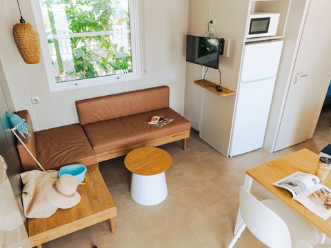 MOBILHOME 6 personnes -  LOISIR CONFORT 3ch/ 6p - 36m² - Terrasse couverte - DIM 