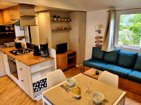 BUNGALOW 8 personnes - Mobilhome Luxe 6/8 pers 3 ch 2 SDB