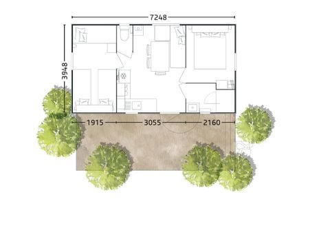 MOBILHOME 5 personnes - Venézia