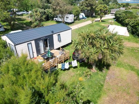 Mobilhome 4 personnes - Premium Natura - 2 chambres - Terrasse - XXL - TV - Lave-vaisselle