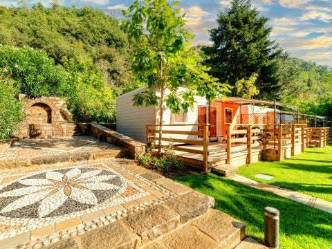 MOBILHOME 2 personnes - HORTENSIA